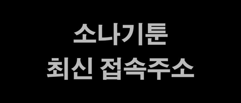 소나기툰 특징 및 최신 바로가기 링크